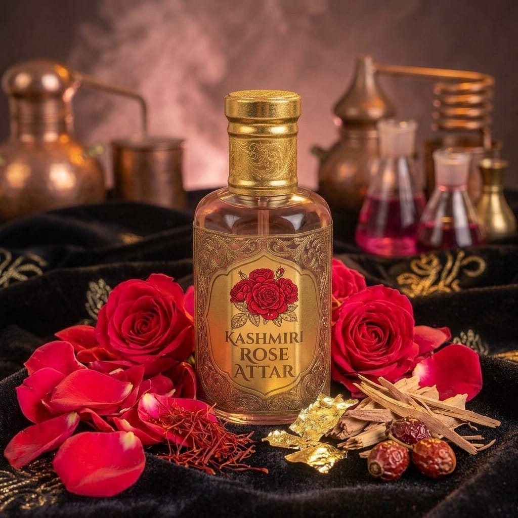 Kashmiri Rose Attar